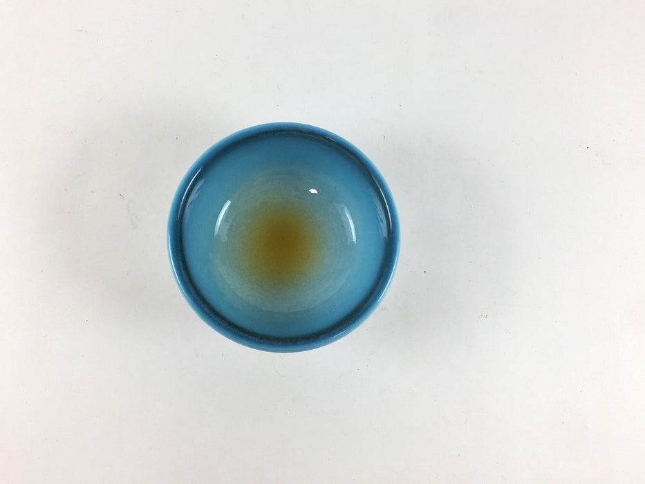 7cm立チョコ　青彩蓮花　有田焼(j.R)