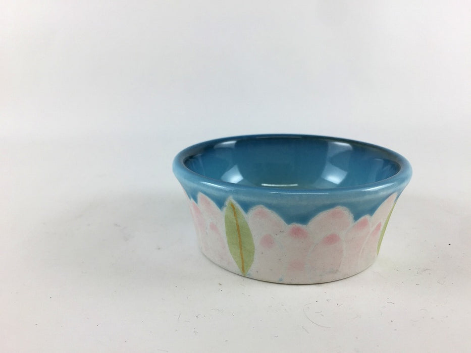 7cm立チョコ　青彩蓮花　有田焼(j.R)