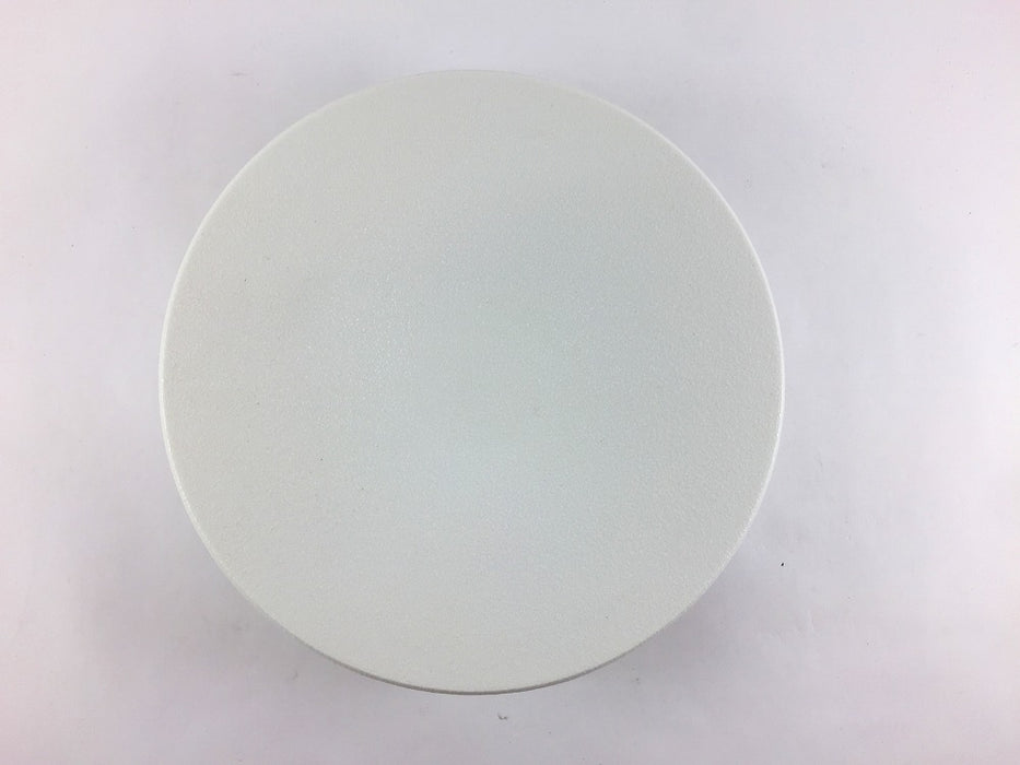 18cm鎬高浅鉢　雪白と赤　有田焼(j.R)