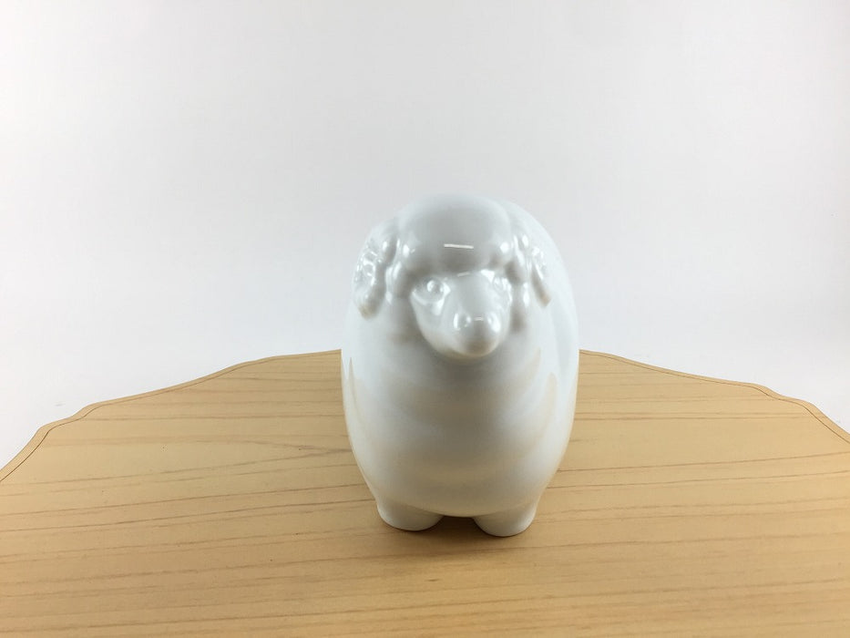 【SALE】萬右衛門窯　干支置物(未.ひつじ)　16cm　有田焼【訳あり】