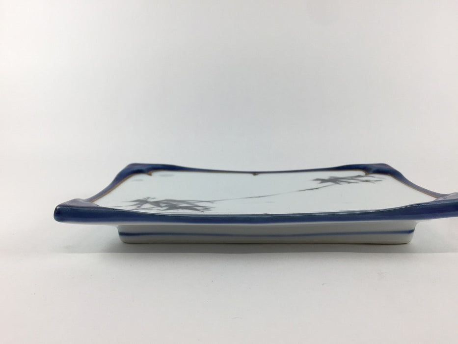 【SALE】切木甲渕　濃笹金線焼皿　18.5cm　有田焼【訳あり】