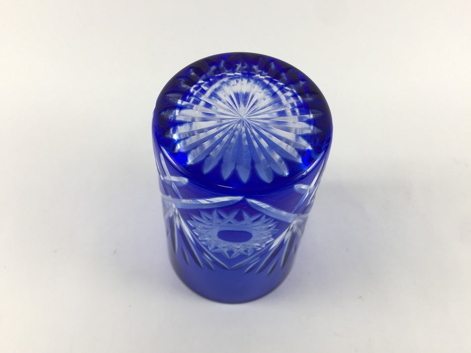 【SALE】切子タンブラー(200cc)　6.5cm【訳あり】