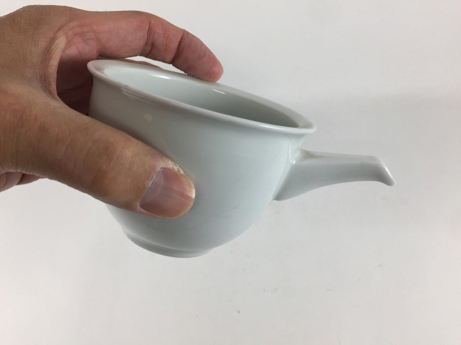 【SALE】 220cc冷酒器.白磁　伊万里焼(j.R)【訳あり】