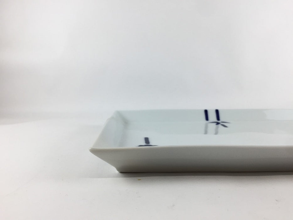 【SALE】23cmリム長プレート.松竹梅　有田焼【訳あり】