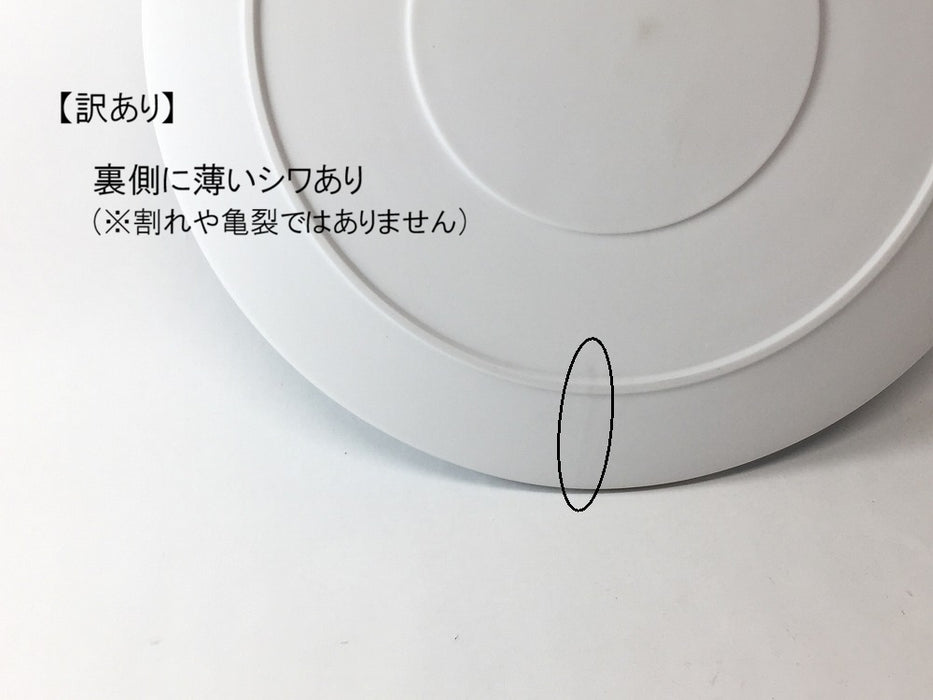 【SALE】frame26cmプレート.ES青泡　有田焼 【訳あり】