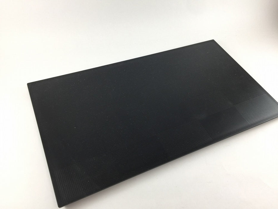 【SALE】36cm長敷膳　黒市松　国産(漆器) 【訳あり】