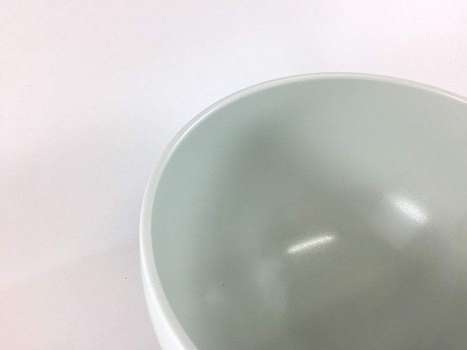 180サークルボール　白マット　18cm　有田焼　(j.R)