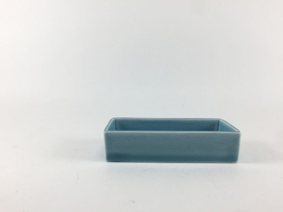 【SALE】90長小皿　水色　9cm　有田焼【訳あり】