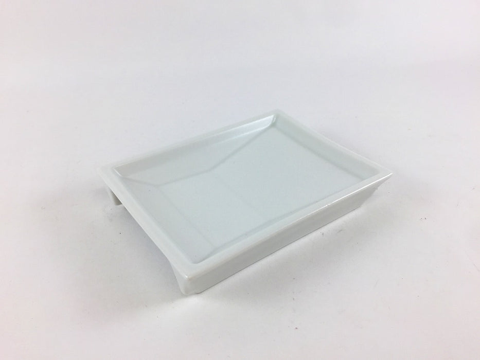 角菱皿　(黒マット/白マット)　有田焼(j.R)