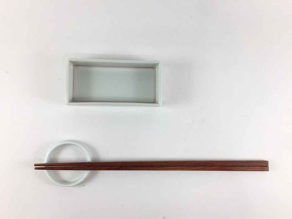 【SALE】90長小皿　赤筋　9cm　有田焼【訳あり】