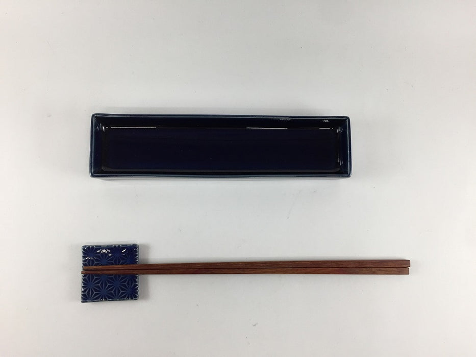 【SALE】180長小皿　紺　18cm　有田焼【訳あり】