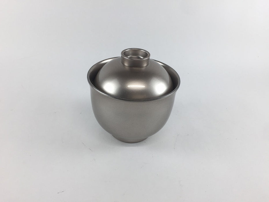 【SALE】3寸ゆり小吸椀　銀透き　9cm　【訳あり】