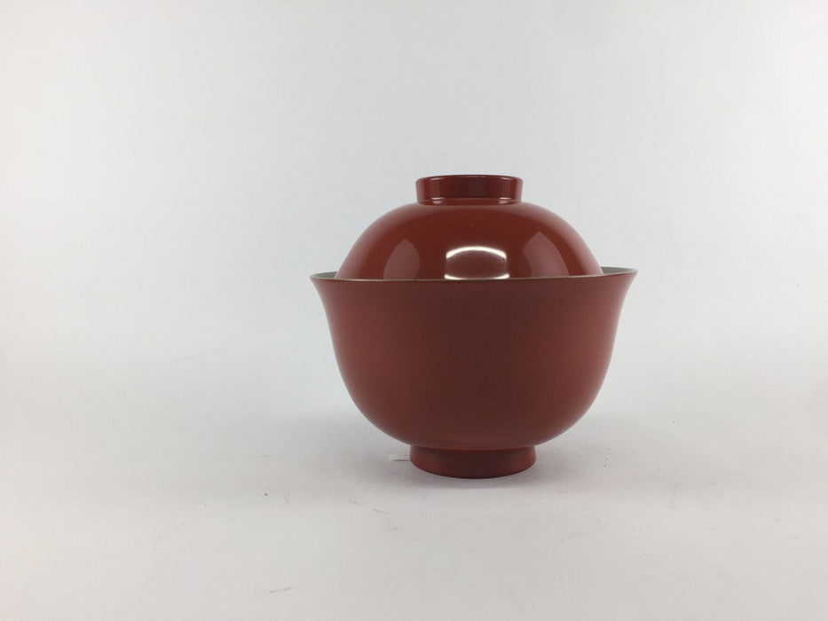 【SALE】(耐熱)京千鳥椀　朱内銀　10cm　【訳あり】