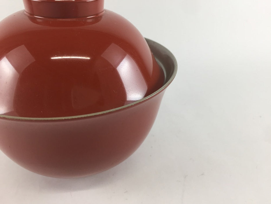 【SALE】(耐熱)京千鳥椀　朱内銀　10cm　【訳あり】