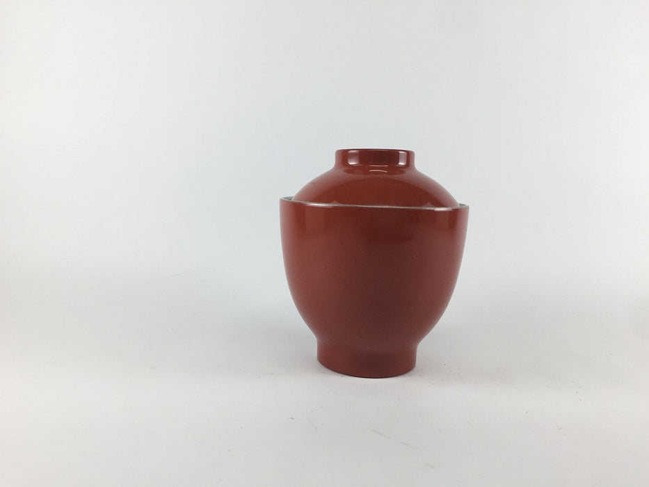【SALE】福小吸椀　朱内銀　8cm　【訳あり】