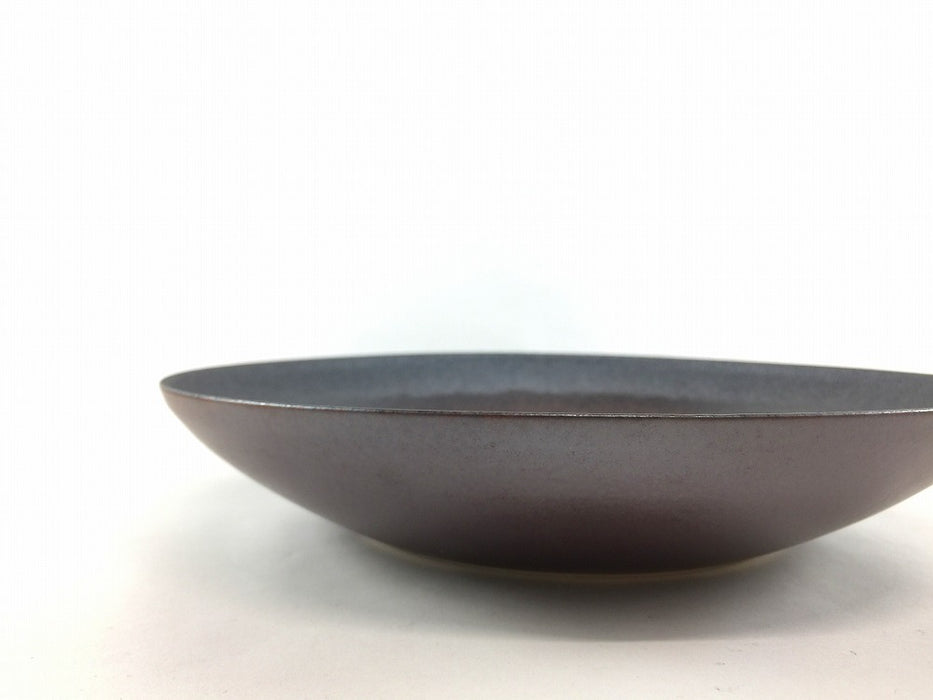frame25cmボウル　炭彩　有田焼　(j.R)