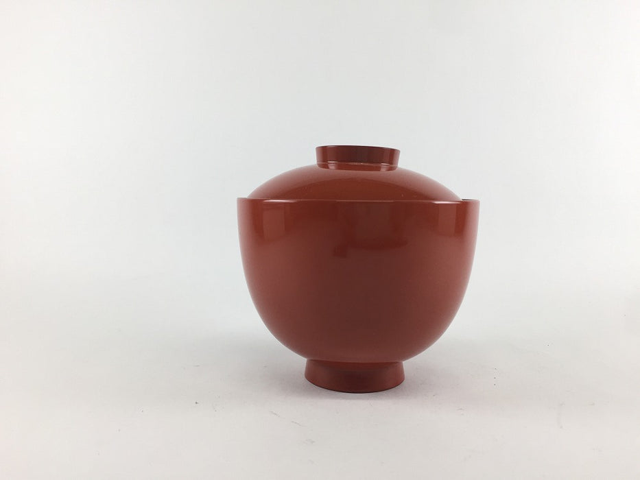 【SALE】(耐熱)　小袖椀　(朱/見返春秋)　10cm　【訳あり】