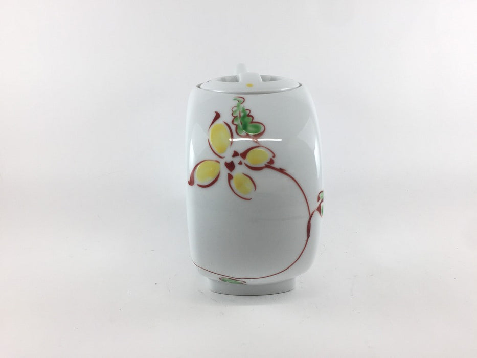 【SALE】550ccリングポット　花模様　18cm　波佐見焼【訳あり】