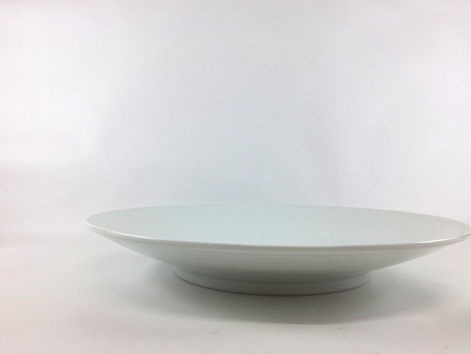 25cm鉋パスタボウル　ホワイト　波佐見焼