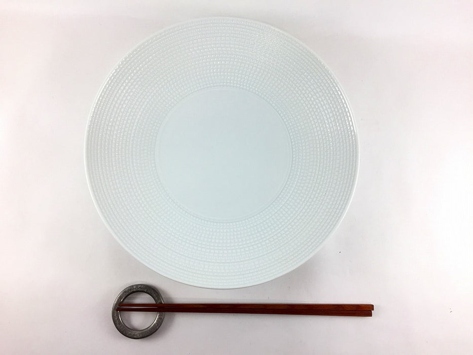 25cm鉋パスタボウル　ホワイト　波佐見焼