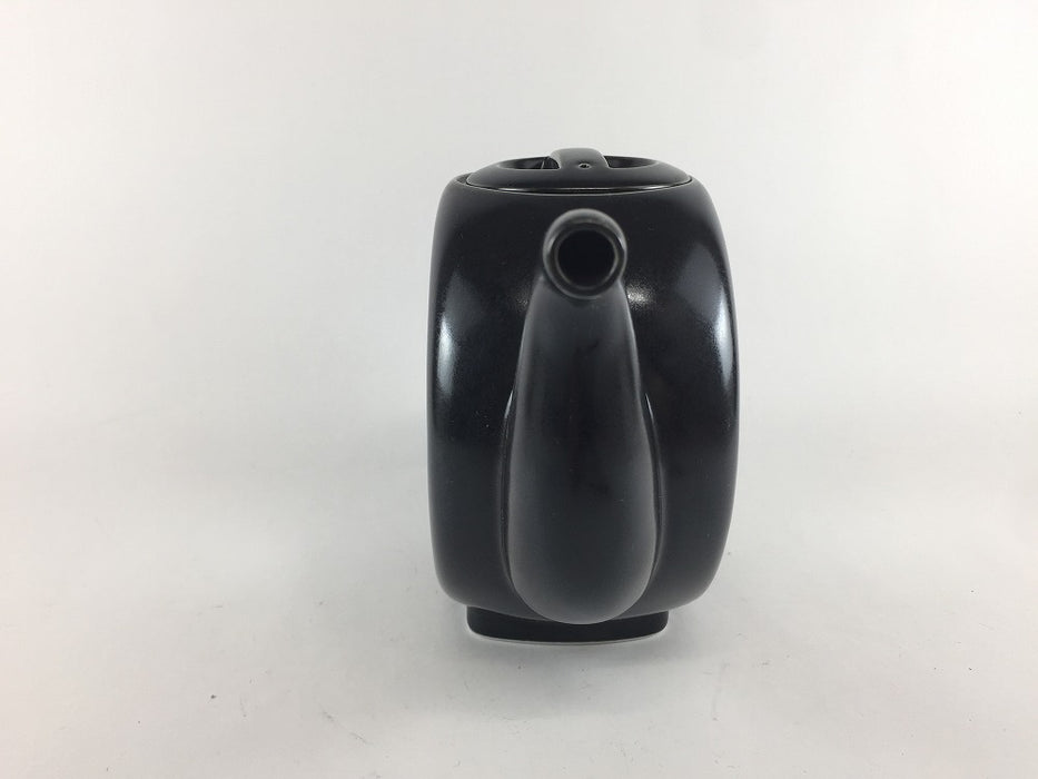 【SALE】550ccリングポット　黒　18cm　波佐見焼【訳あり】