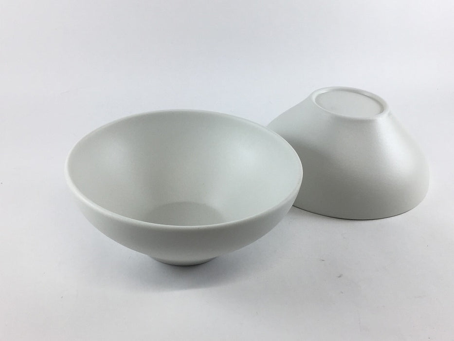 140ボウル　ミスト白　14cm　有田焼(j.R)