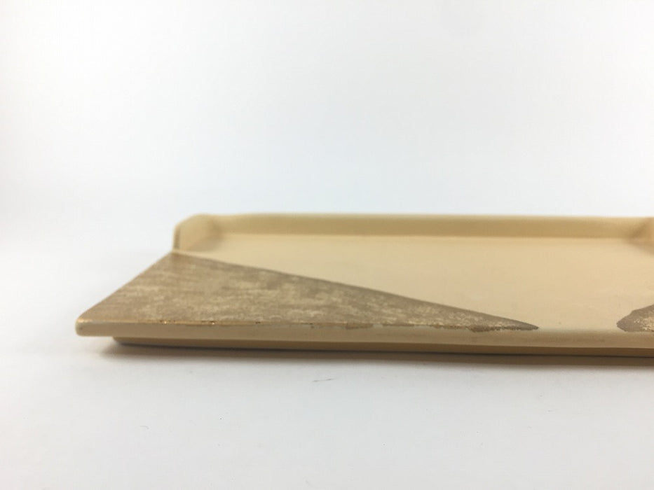【SALE】215片渕長皿梨　地金遠山　21.5cm　有田焼【訳あり】