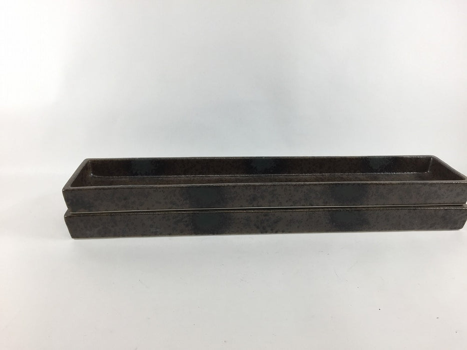 【SALE】35cm長皿(灰被り)　有田焼【訳あり】