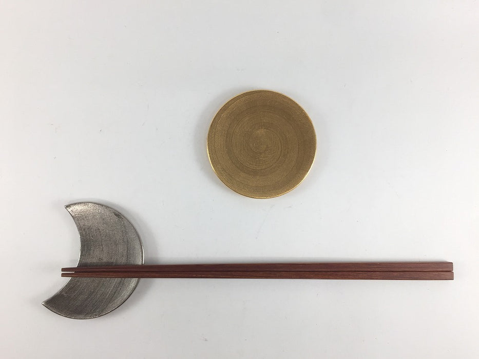 【SALE】豆皿　(半月 銀/満月 金)　23cm　有田焼【訳あり】
