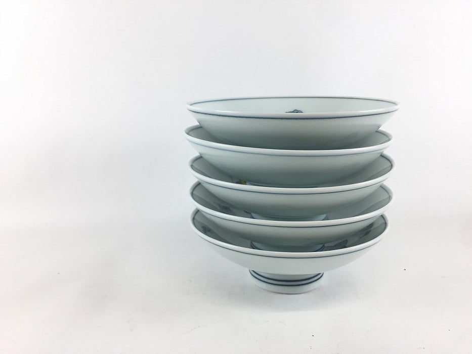 【SALE】【1個価格】11cm平小鉢　唐子(紫/黄/藍/緑/薄緑)　波佐見(j.R)【訳あり】