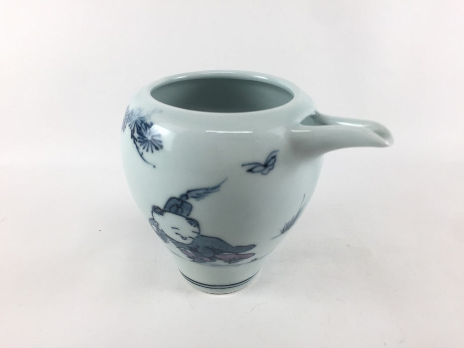 【SALE】片口酒器　唐子　12cm(300cc)　波佐見焼(j.R)【訳あり】