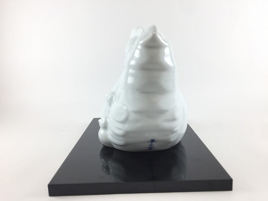 【SALE】華山萬右衛門窯　干支置物(酉)　16cm　有田焼【訳あり】