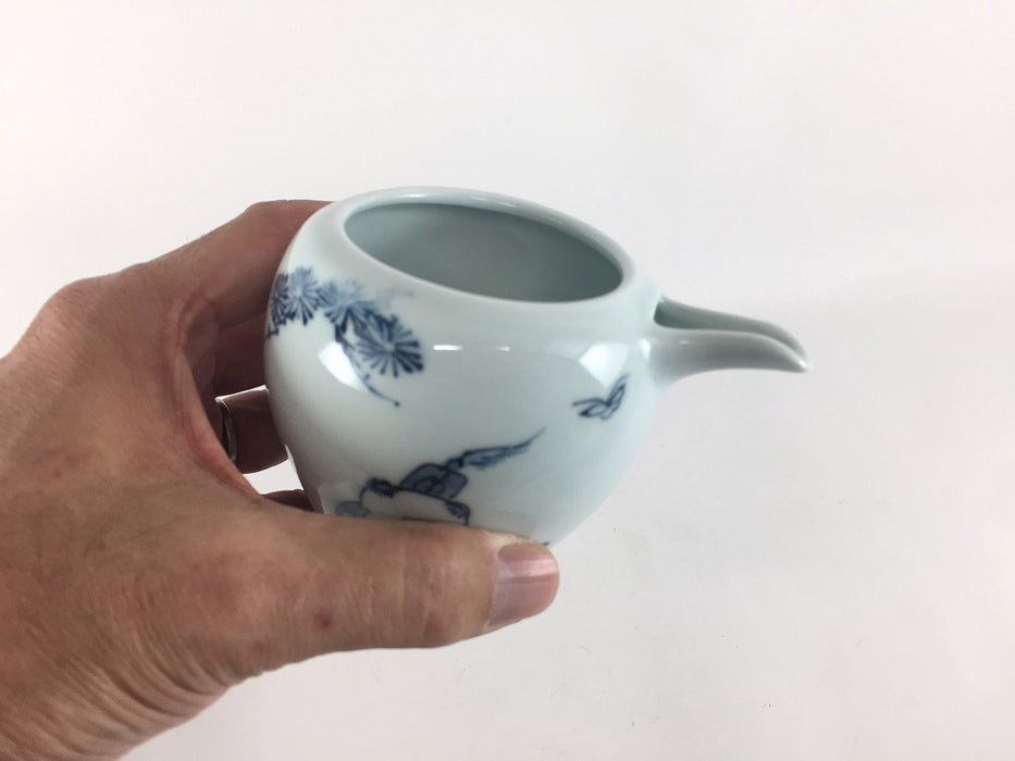 【SALE】片口酒器　唐子　12cm(300cc)　波佐見焼(j.R)【訳あり】