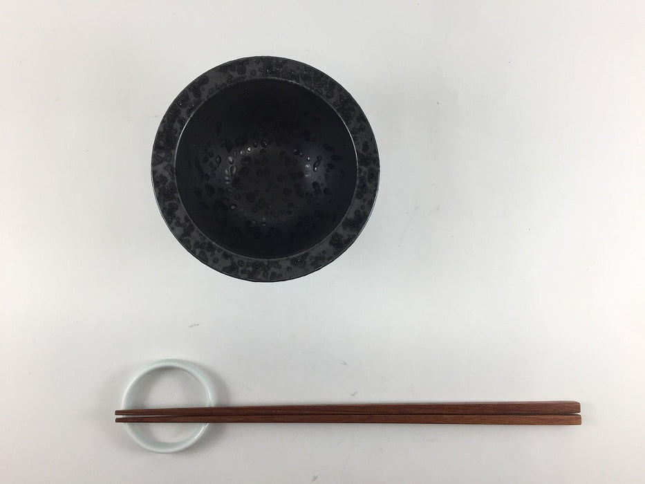 【SALE】100リムボウル　黒渕吹　10cm　有田焼【訳あり】