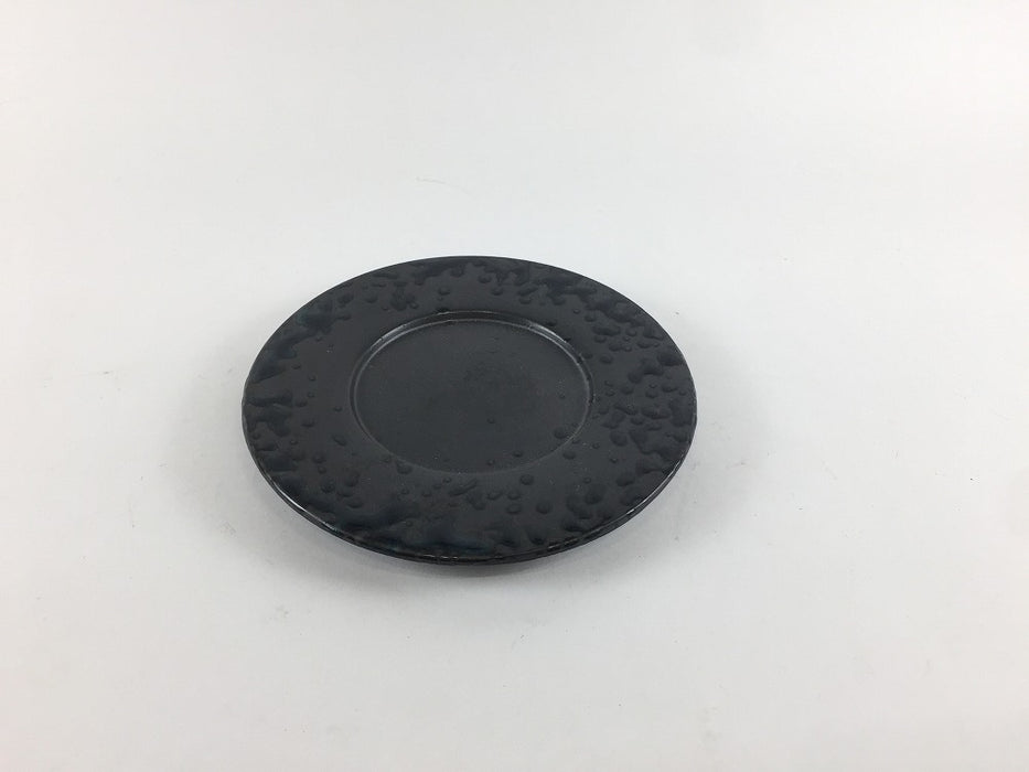 【SALE】135リムソーサー　黒渕吹　13.5cm　有田焼【訳あり】