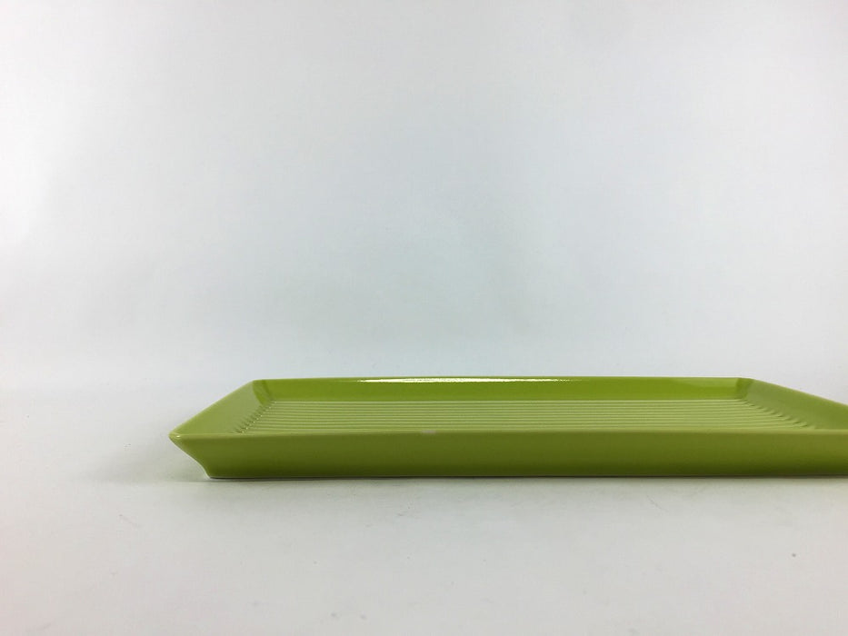 【SALE】スレートトレー　Yグリーン　波佐見焼【訳あり】