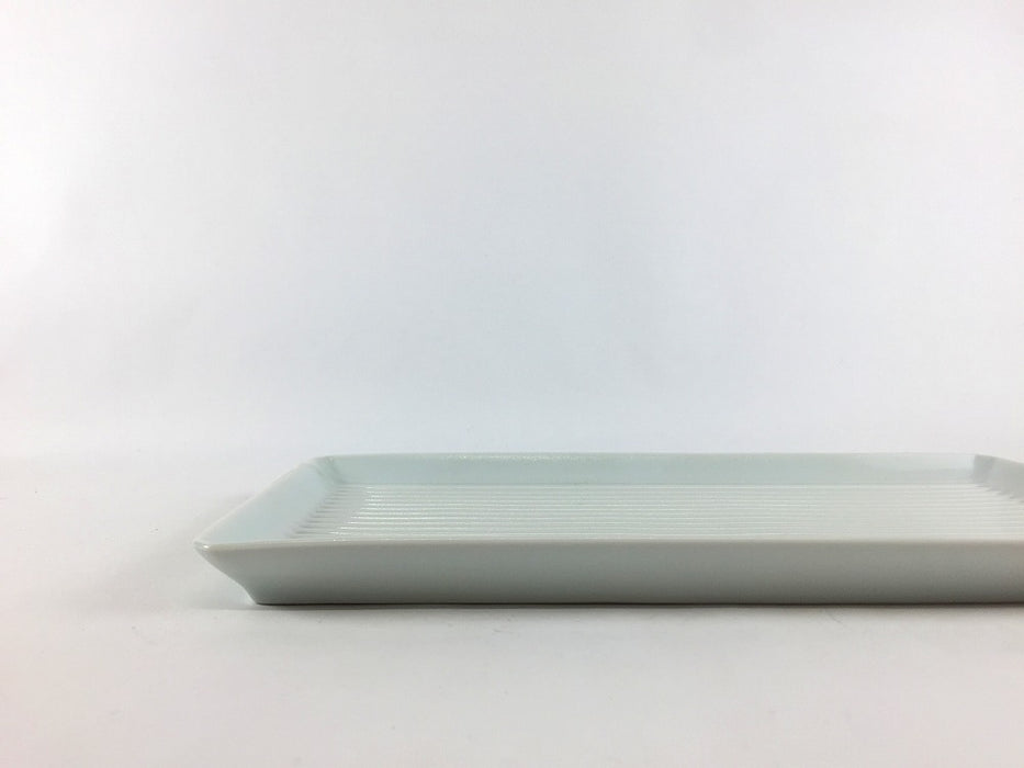 【SALE】スレートトレー　白マット　波佐見焼【訳あり】