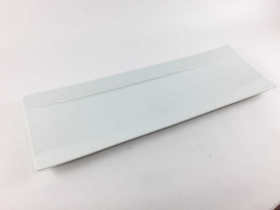 【SALE】31長皿　白磁　31cm　有田焼【訳あり】