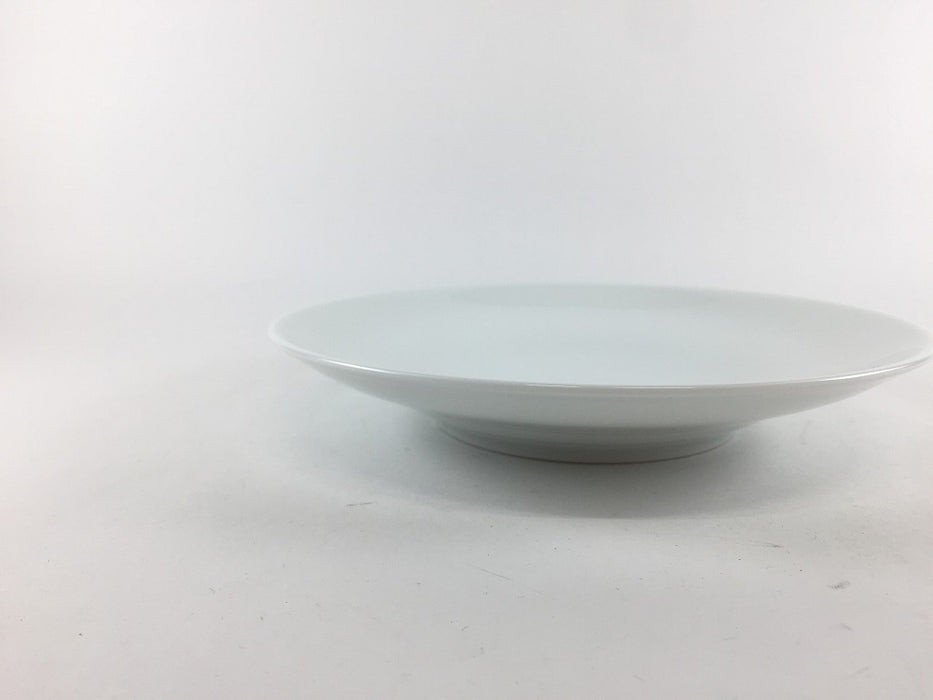 【SALE】17cmミニパスタ皿　白磁　波佐見焼【訳あり】