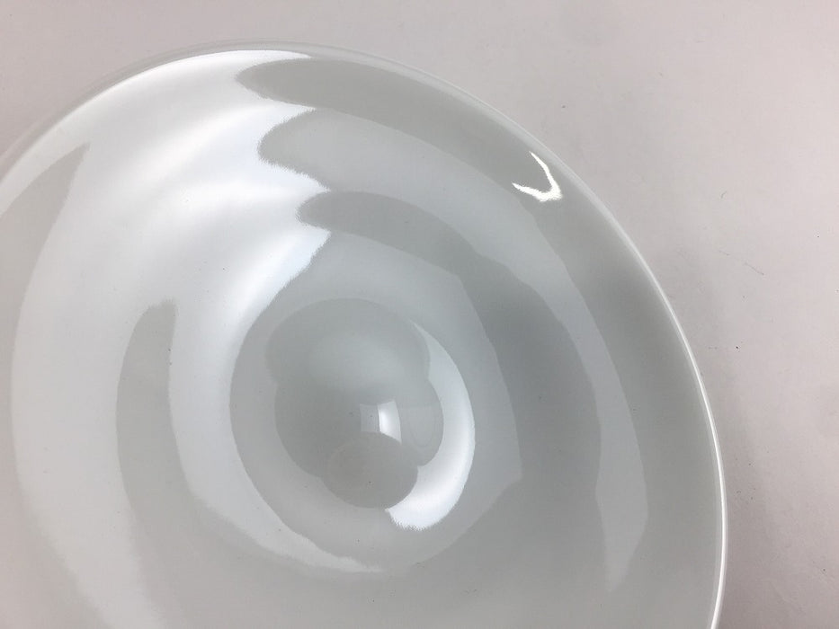【SALE】17cmミニパスタ皿　白磁　波佐見焼【訳あり】