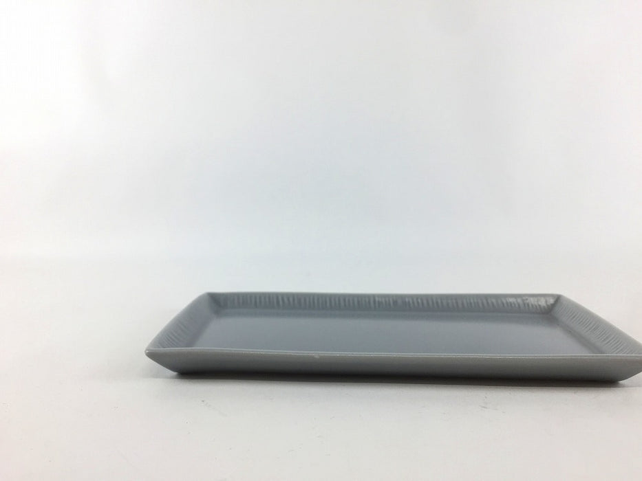 【SALE】145長小皿　クラフトマット(グレー)　(A/B/C/D)　15cm　波佐見焼【訳あり】