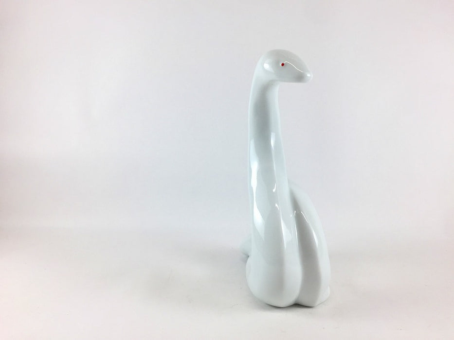 白磁　干支置物(巳)　小　12.5cm　有田焼　(j.R)