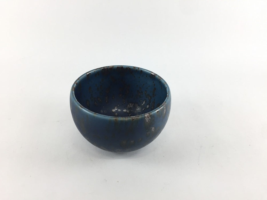 80サークル蓋物　青銅　8cm　有田焼　(j.R)