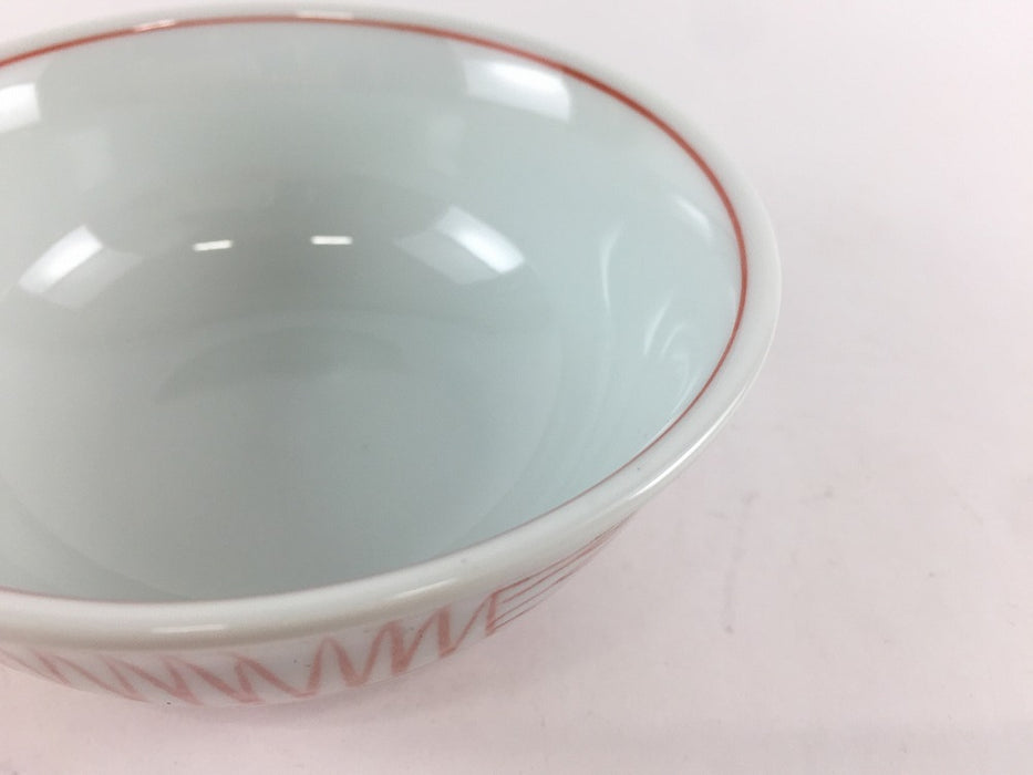 【SALE】11cm反小鉢　170cc　荒朱市松　波佐見焼【訳あり】(j.R)