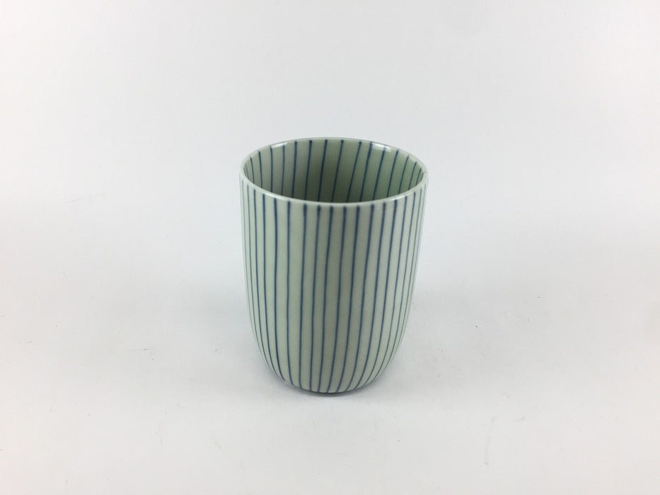 【SALE】220cc突立ゆのみ　内外線　6.5cm　有田焼【訳あり】