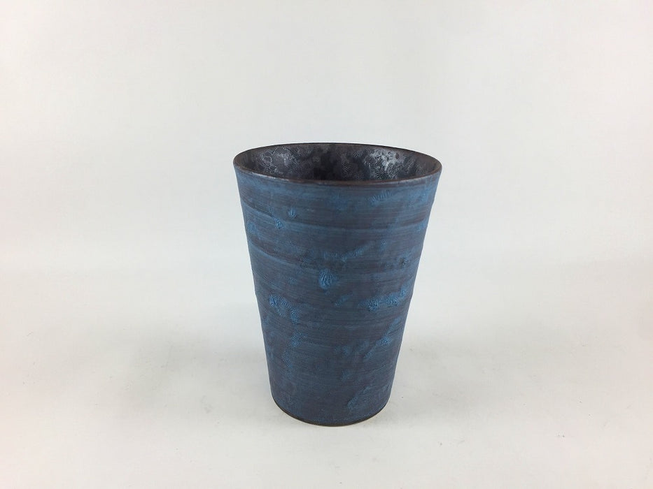 【SALE】210ccグラス　(黒緑/黒青/黒金)　7cm　有田焼【訳あり】