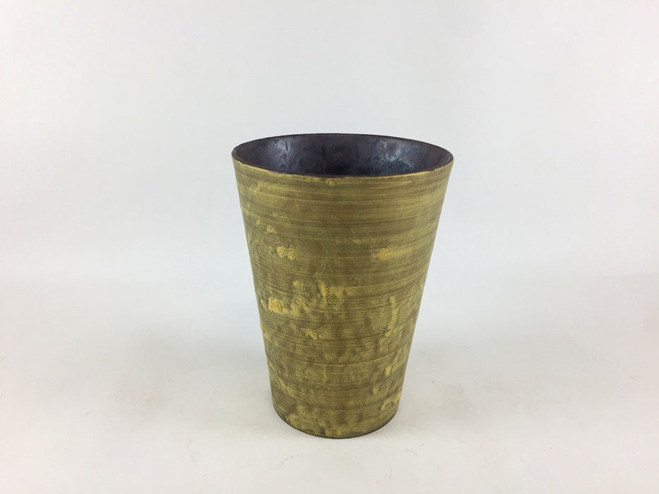 【SALE】210ccグラス　(黒緑/黒青/黒金)　7cm　有田焼【訳あり】