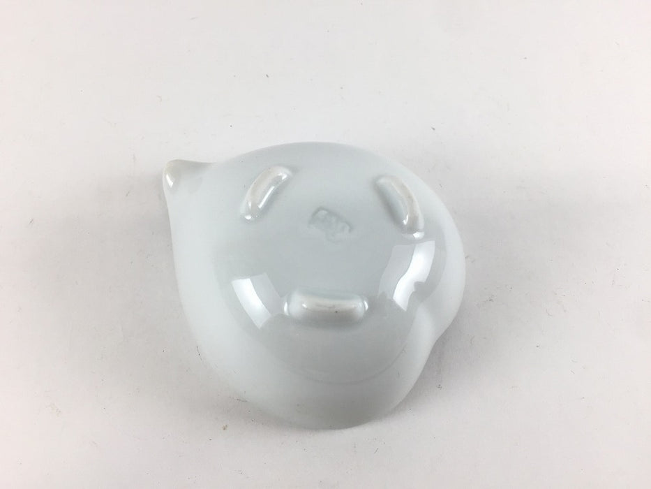 【SALE】白磁ハート小付　8.5cm　波佐見焼【訳あり】(j.R)