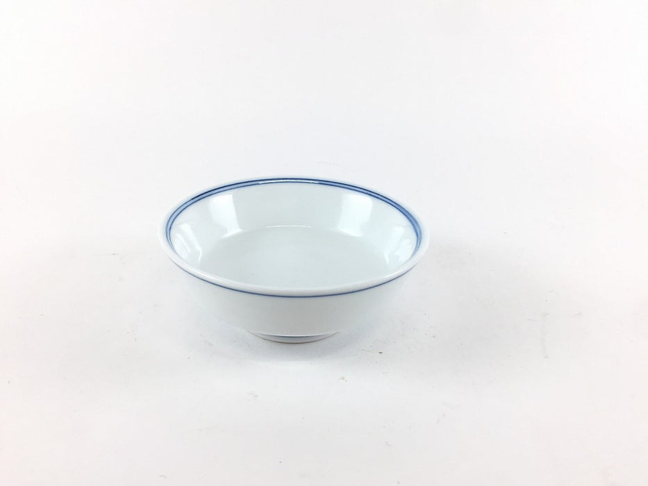 【SALE】7.5cm千代口　(ピンク吹/青筋)　波佐見焼【訳あり】(j.R)
