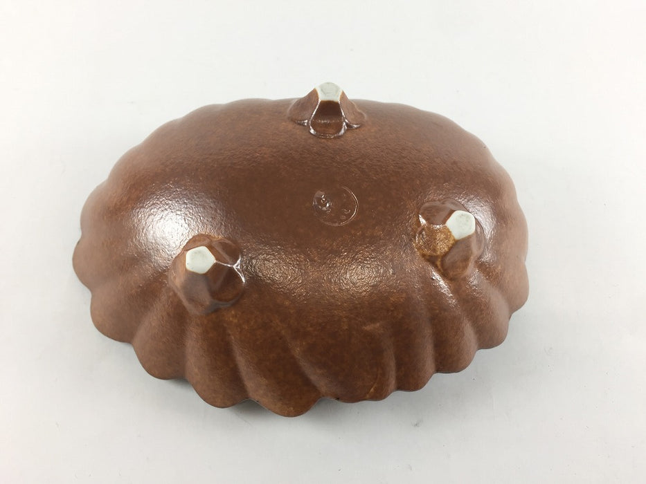 【SALE】170重菊鉢　コケ彩　17cm　有田焼【訳あり】
